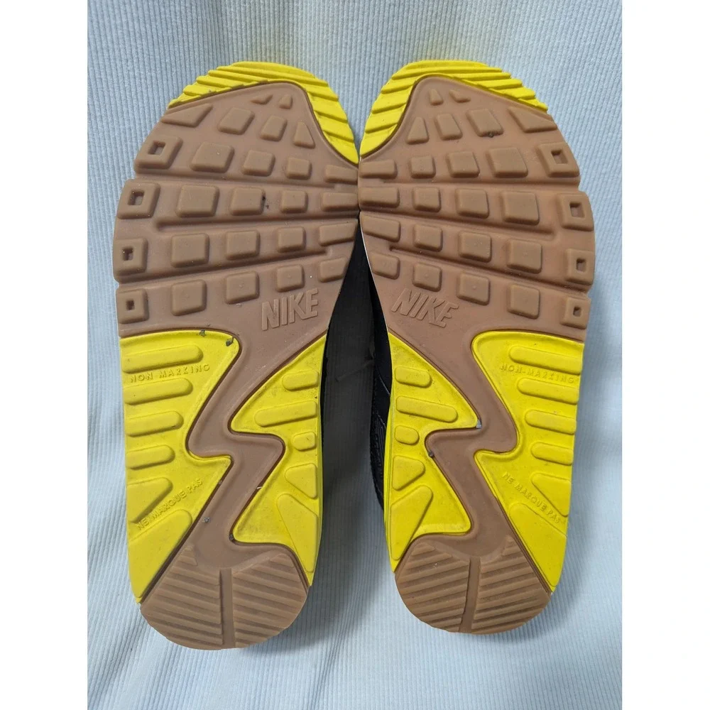 Nike Air Max 90 Go‎ The Extra Smile Kids Shoes Grey Yellow Black DO5862-001